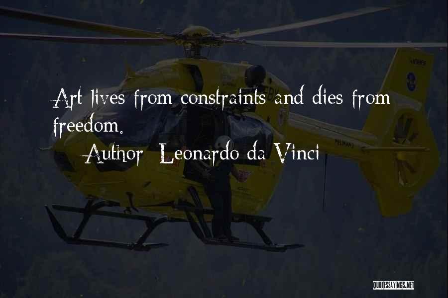 Art Leonardo Da Vinci Quotes By Leonardo Da Vinci