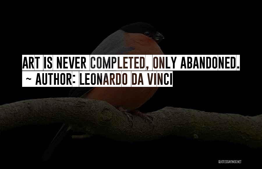 Art Leonardo Da Vinci Quotes By Leonardo Da Vinci