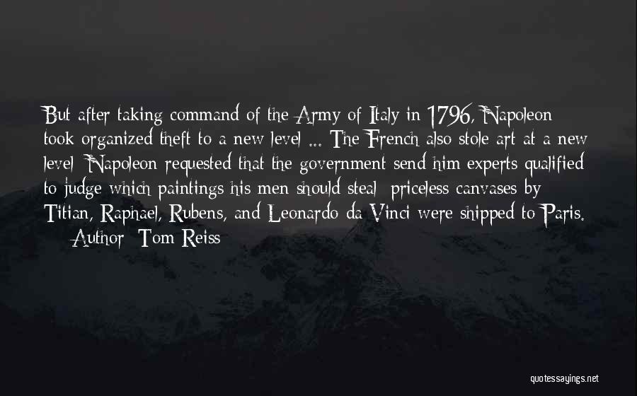 Art Leonardo Da Vinci Quotes By Tom Reiss