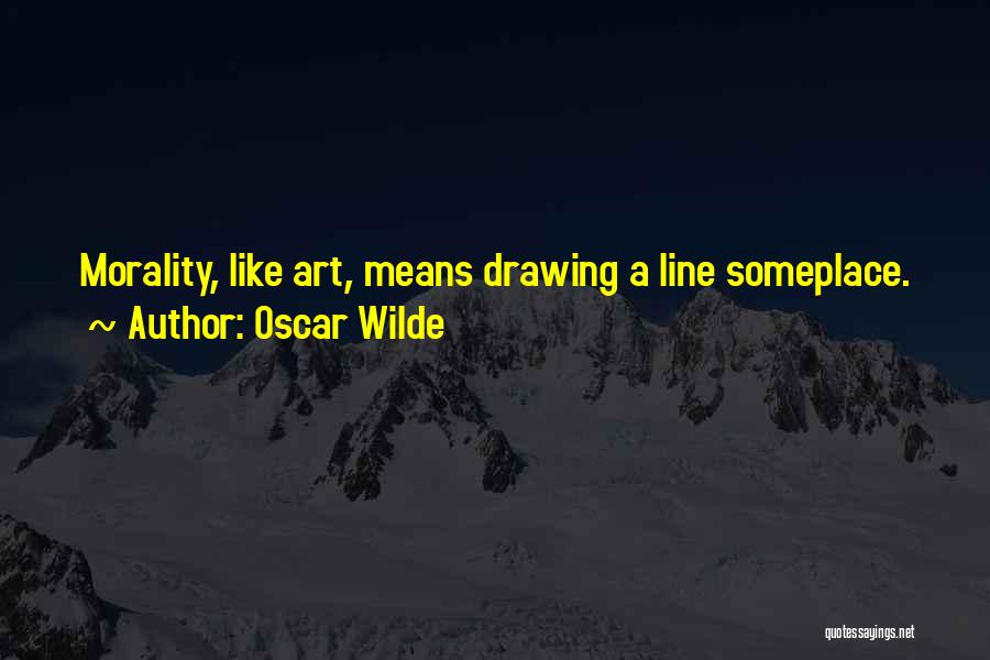 Art Line Quotes By Oscar Wilde