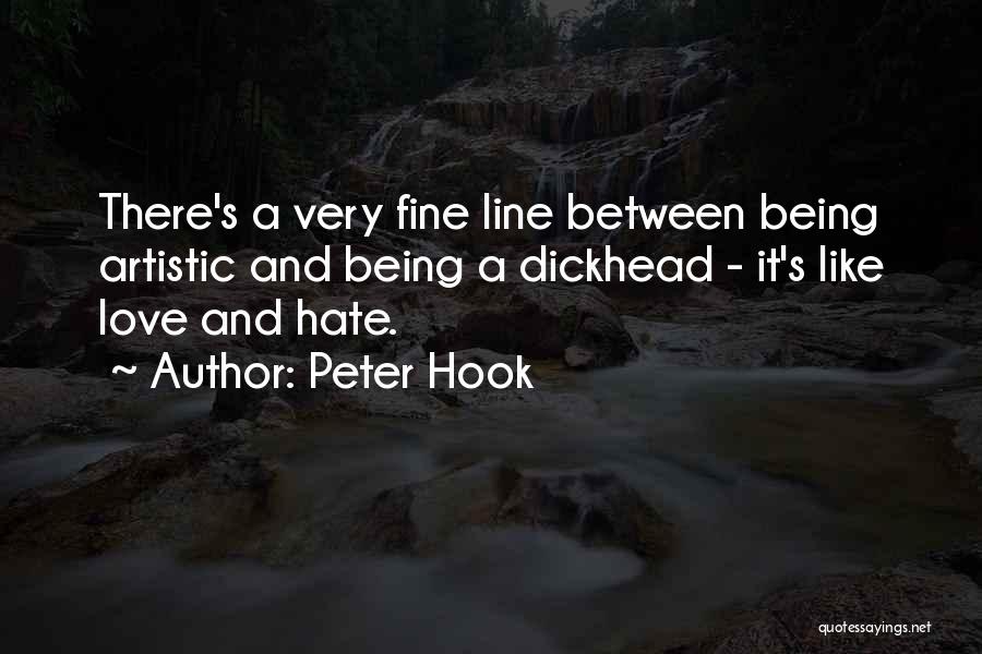 Art Line Quotes By Peter Hook