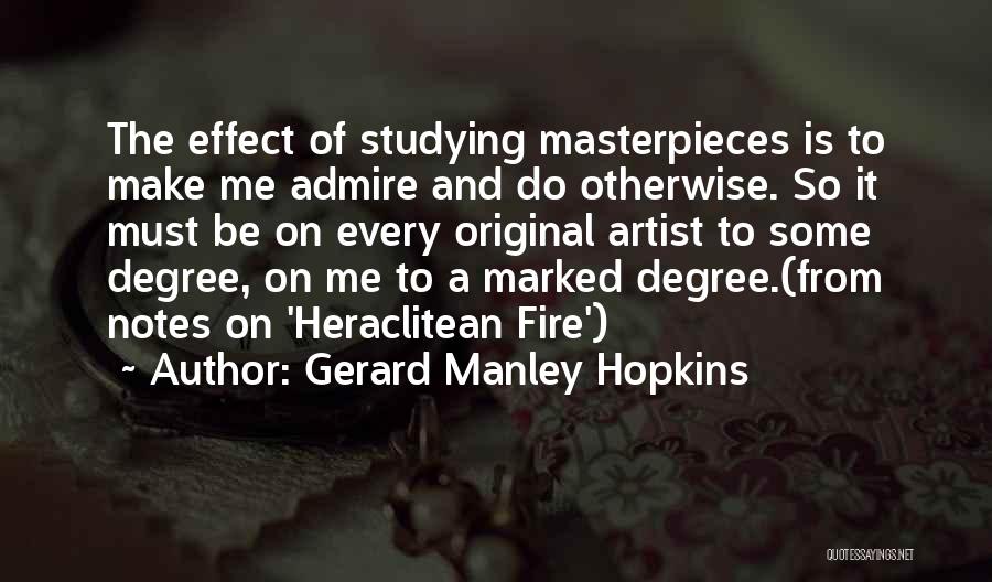 Art Masterpieces Quotes By Gerard Manley Hopkins