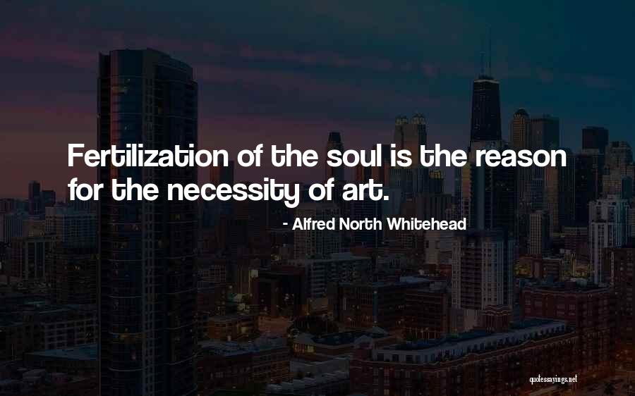 Art Necessity Quotes By Alfred North Whitehead