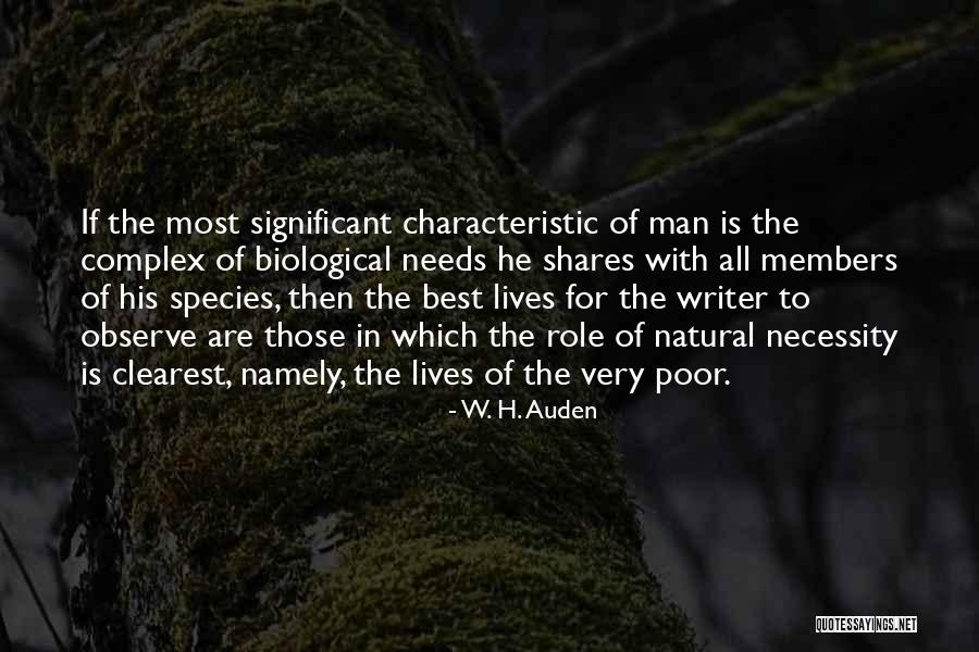 Art Necessity Quotes By W. H. Auden