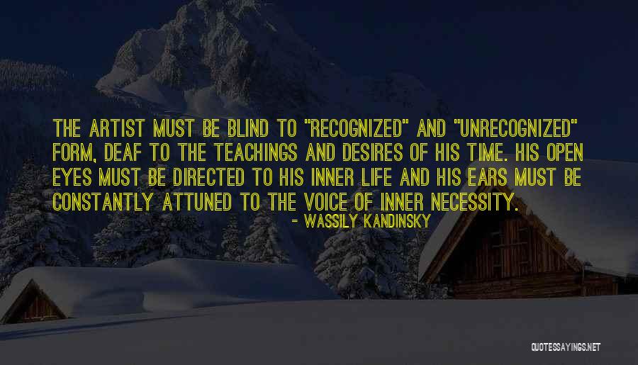 Art Necessity Quotes By Wassily Kandinsky