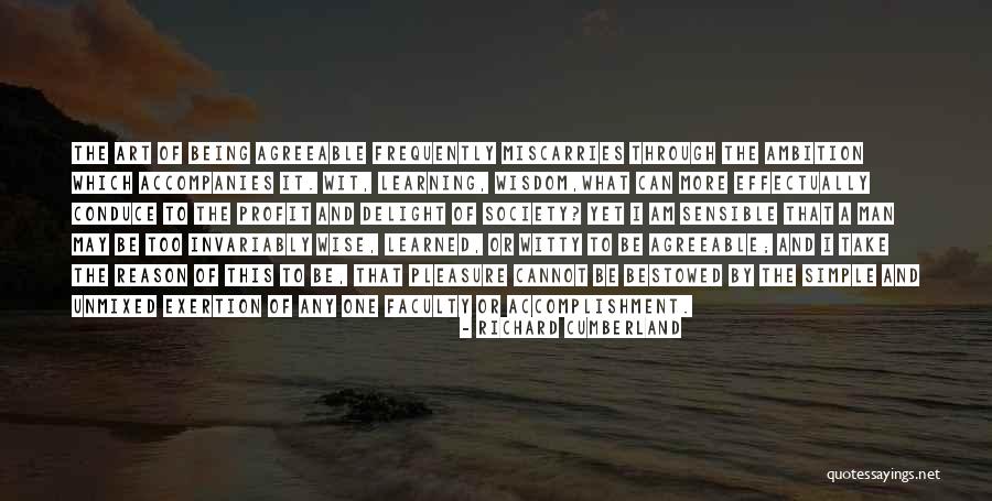 Art Of Being Wise Quotes By Richard Cumberland Art Of Being Wise Quotes By Richard Cumberland