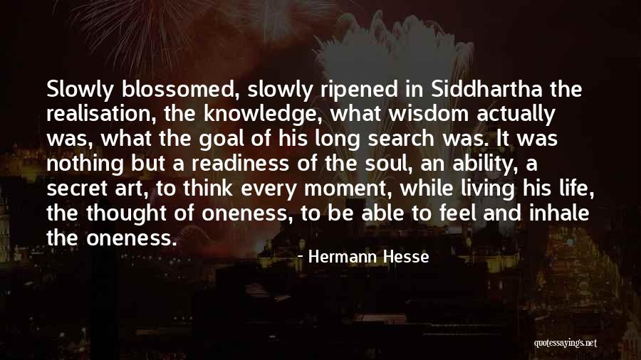 Art Of Living Wisdom Quotes By Hermann Hesse