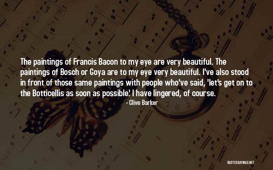 Art Paintings Quotes By Clive Barker