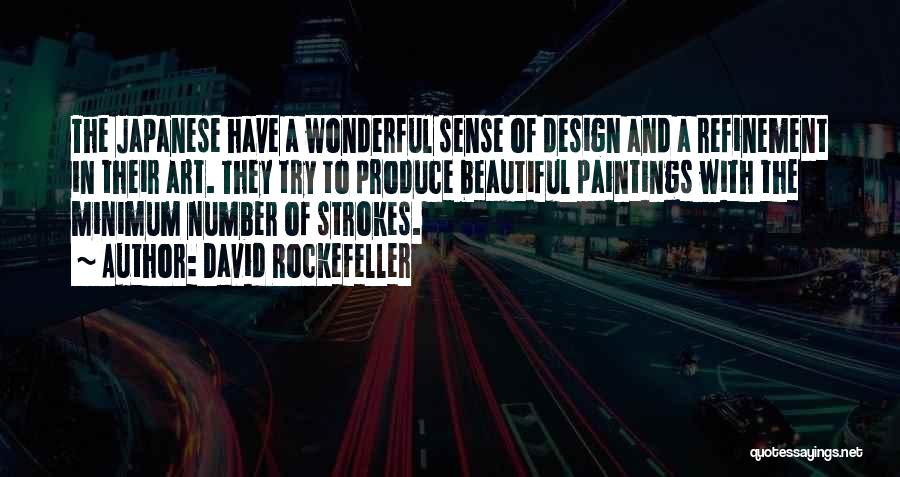 Art Paintings Quotes By David Rockefeller