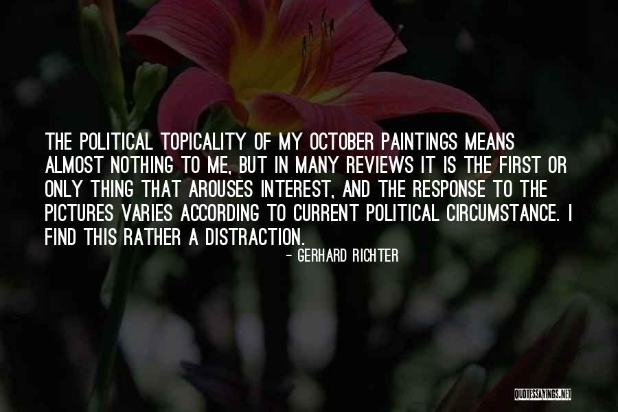 Art Paintings Quotes By Gerhard Richter