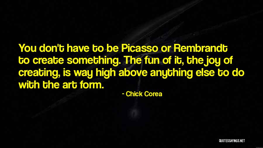 Art Picasso Quotes By Chick Corea Art Picasso Quotes By Chick Corea
