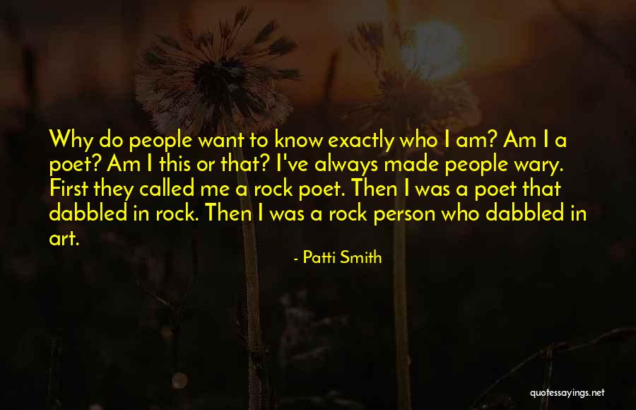 Art Rock Quotes By Patti Smith Art Rock Quotes By Patti Smith