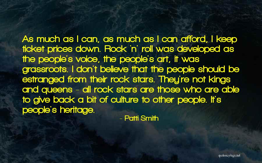 Art Rock Quotes By Patti Smith Art Rock Quotes By Patti Smith