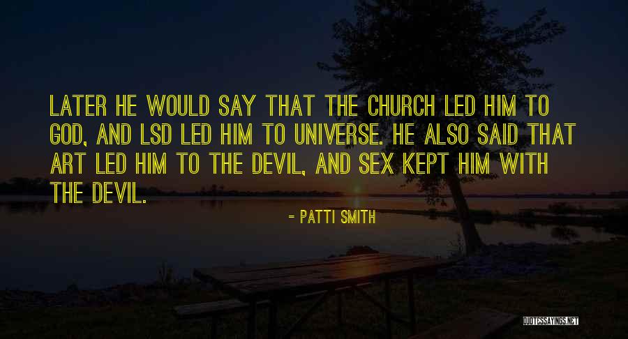 Art Rock Quotes By Patti Smith Art Rock Quotes By Patti Smith