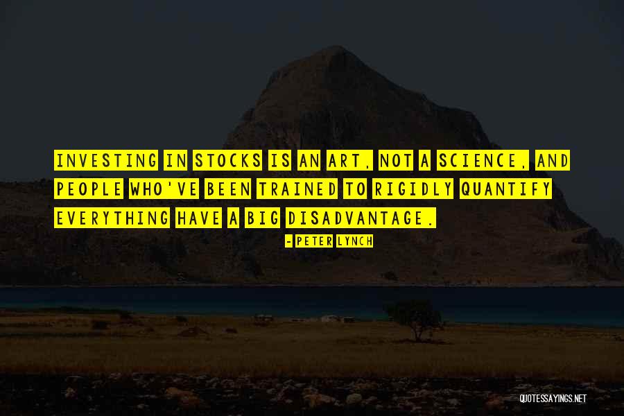 Art Science Quotes By Peter Lynch Art Science Quotes By Peter Lynch