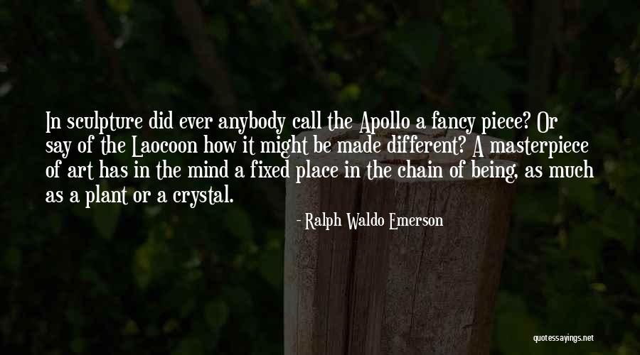 Art Sculpture Quotes By Ralph Waldo Emerson Art Sculpture Quotes By Ralph Waldo Emerson