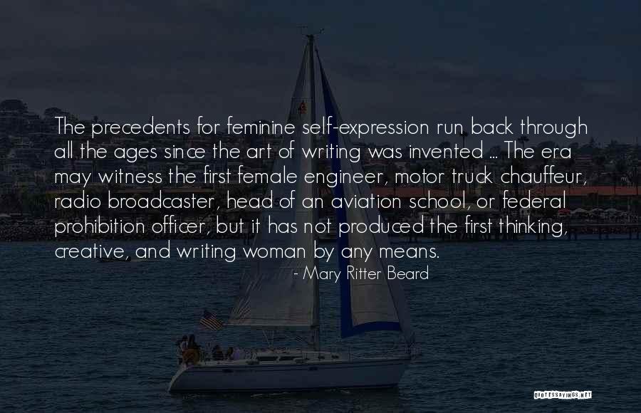 Art Self Expression Quotes By Mary Ritter Beard Art Self Expression Quotes By Mary Ritter Beard