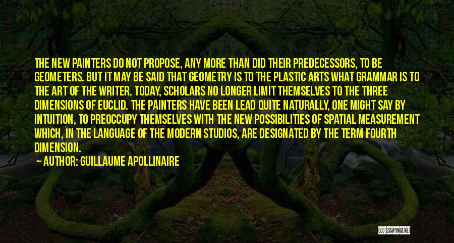 Art Studios Quotes By Guillaume Apollinaire