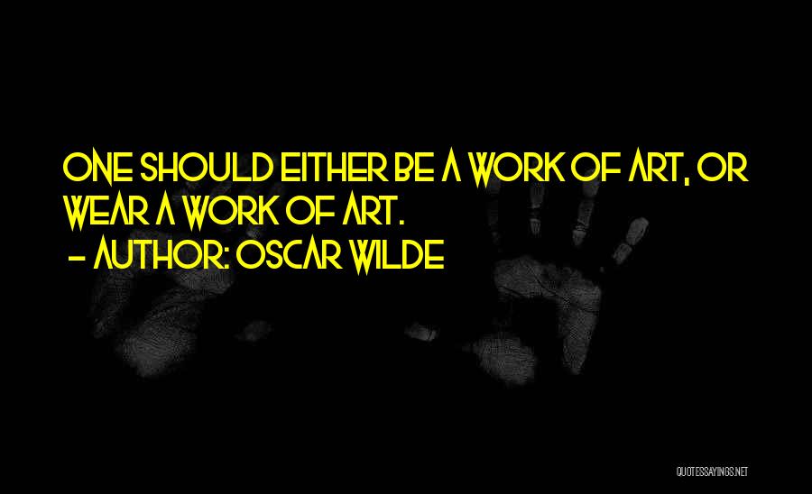 Art Style Quotes By Oscar Wilde