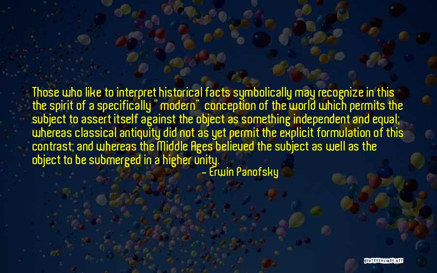 Art Subject Quotes By Erwin Panofsky Art Subject Quotes By Erwin Panofsky