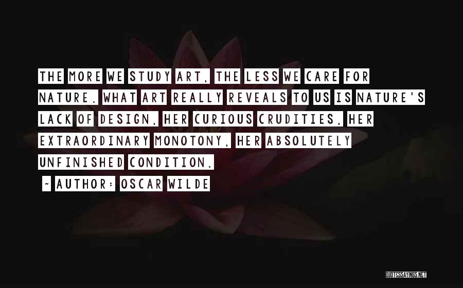 Art Which Reveals Quotes By Oscar Wilde