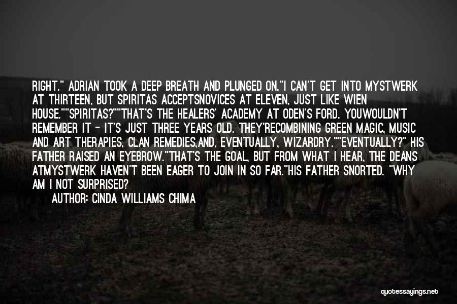 Art Williams Quotes By Cinda Williams Chima
