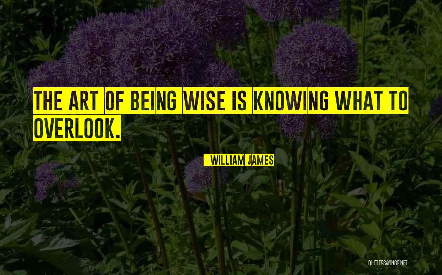 Art Wise Quotes By William James Art Wise Quotes By William James