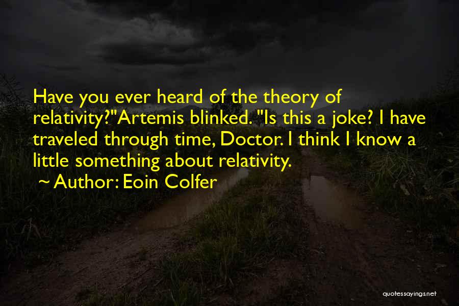 Artemis Fowl Funny Quotes By Eoin Colfer