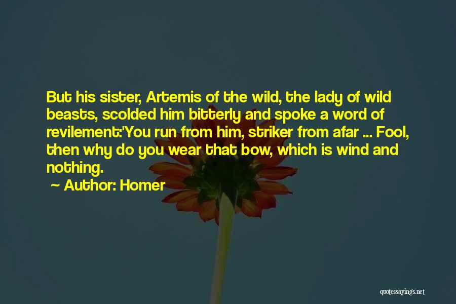 Artemis Quotes By Homer