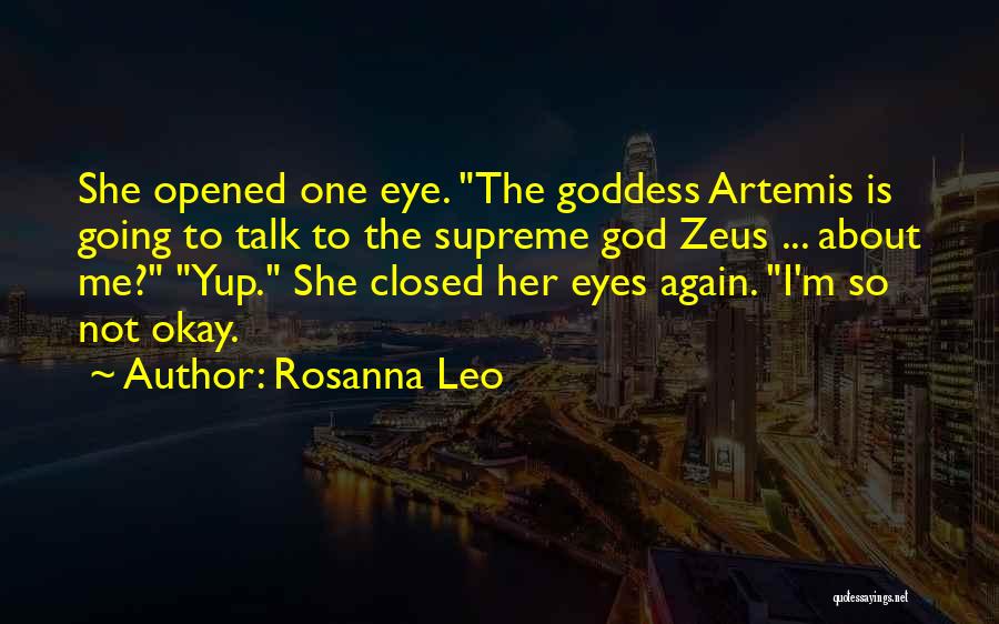 Artemis Quotes By Rosanna Leo