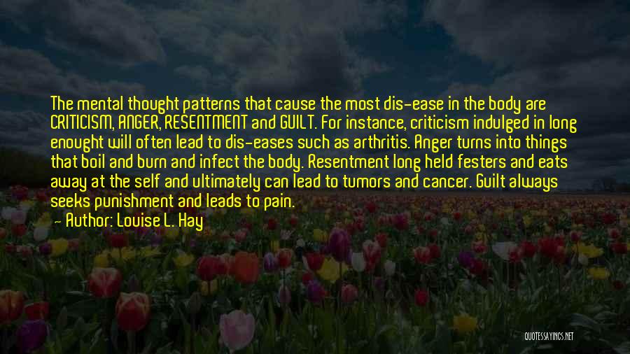 Arthritis Pain Quotes By Louise L. Hay