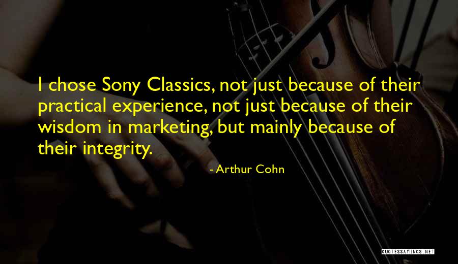 Arthur Cohn Quotes 942015