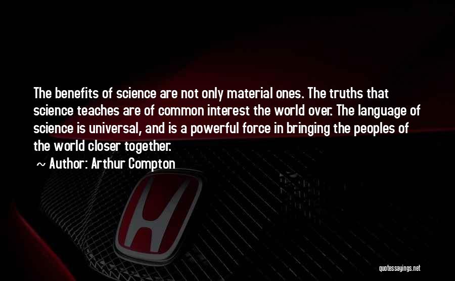 Arthur Compton Quotes 378815