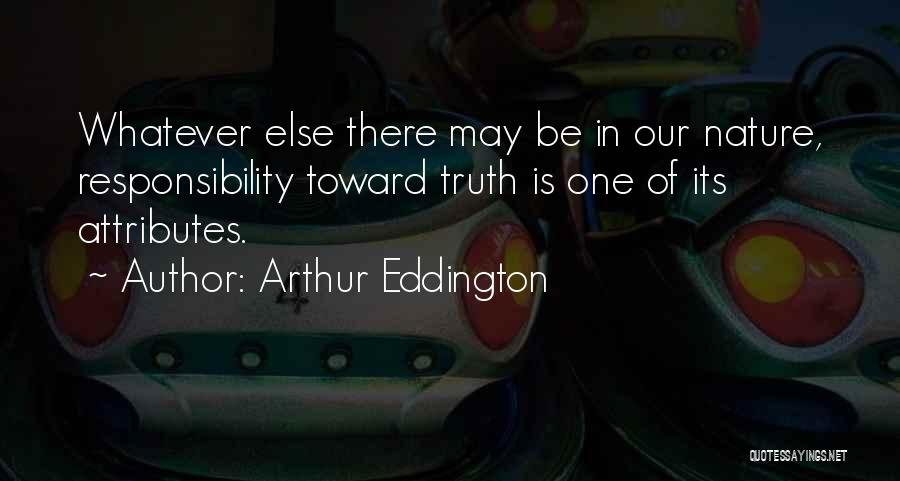 Arthur Eddington Quotes 1014836