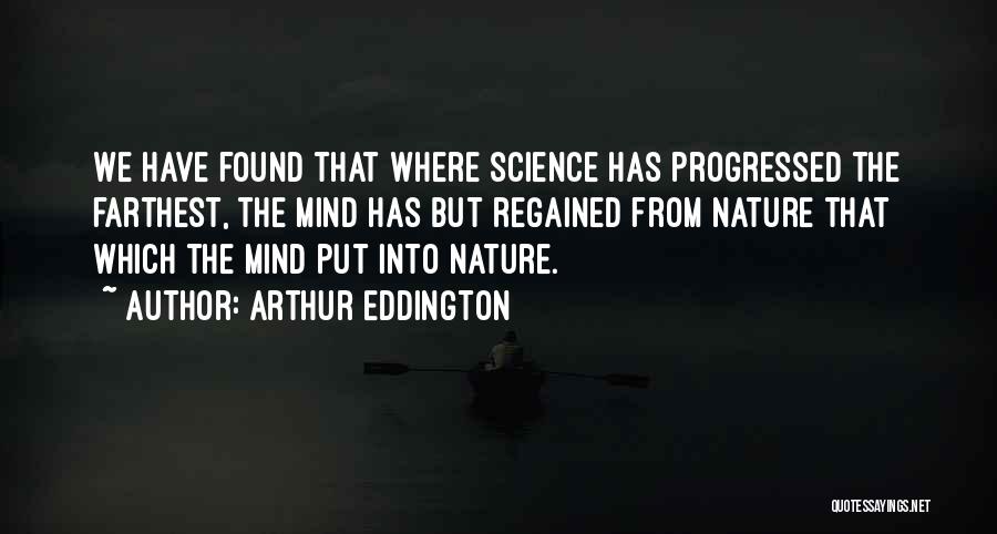 Arthur Eddington Quotes 1567162