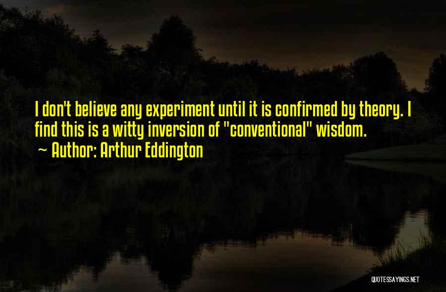 Arthur Eddington Quotes 688233