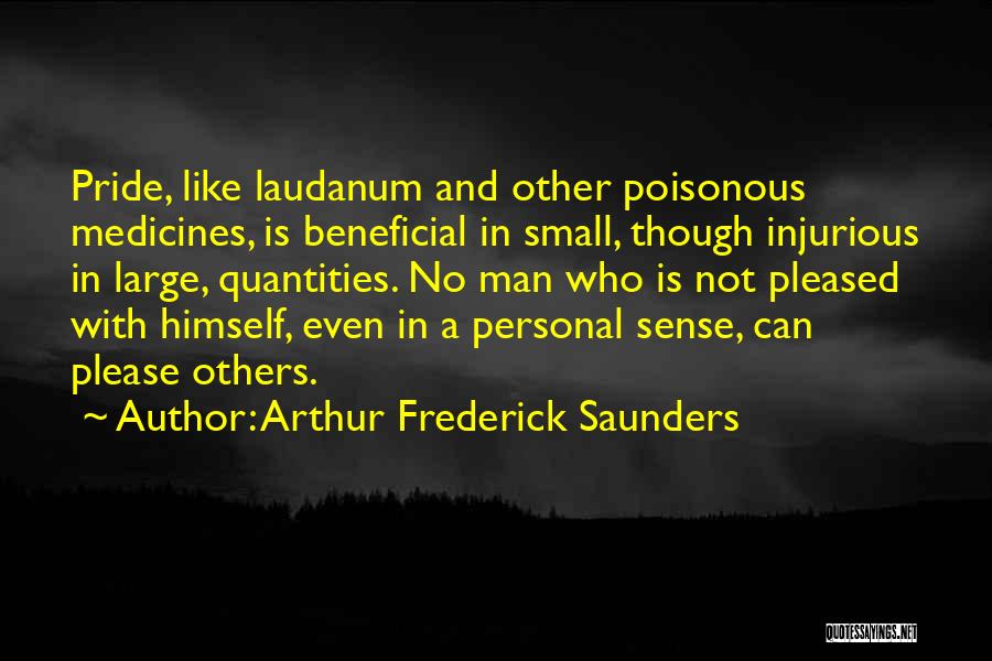 Arthur Frederick Saunders Quotes 286732