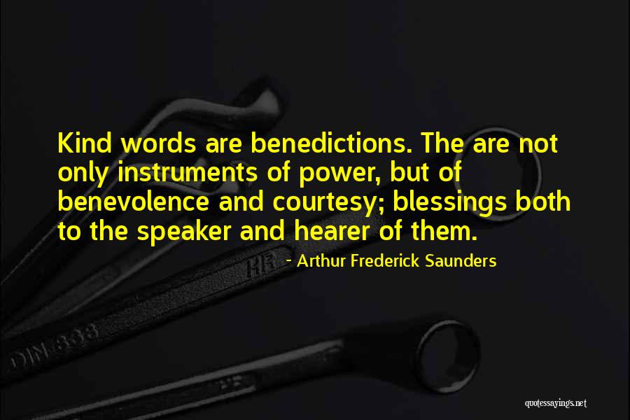 Arthur Frederick Saunders Quotes 425346