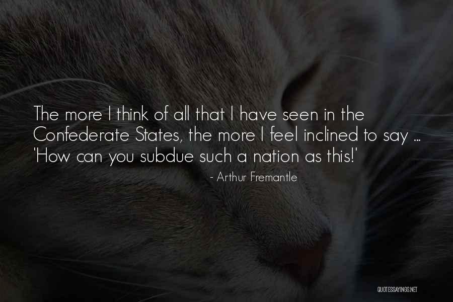 Arthur Fremantle Quotes 1643338