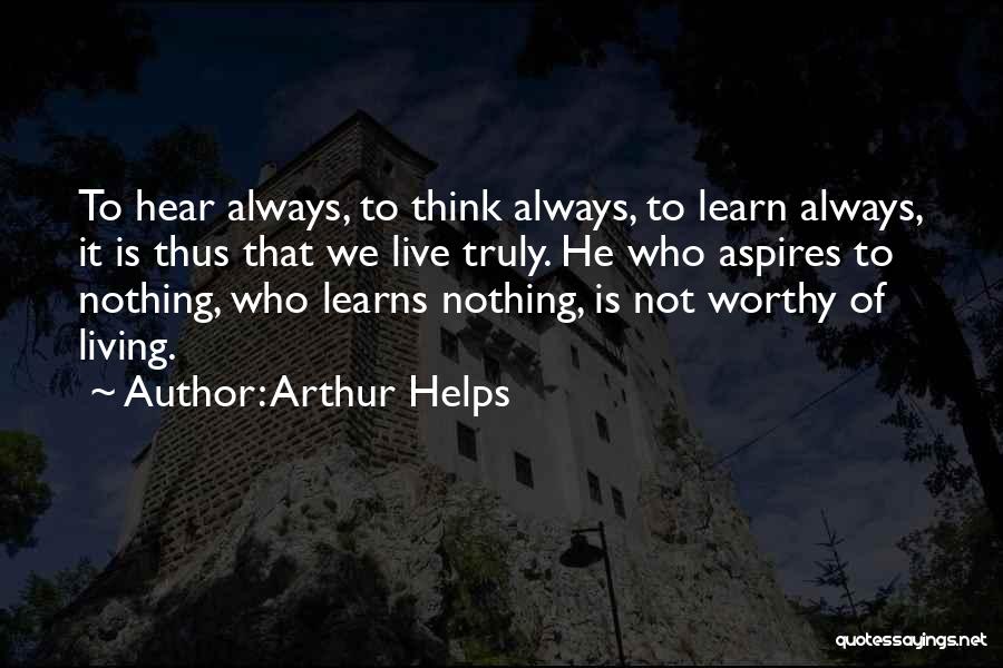 Arthur Helps Quotes 1448898