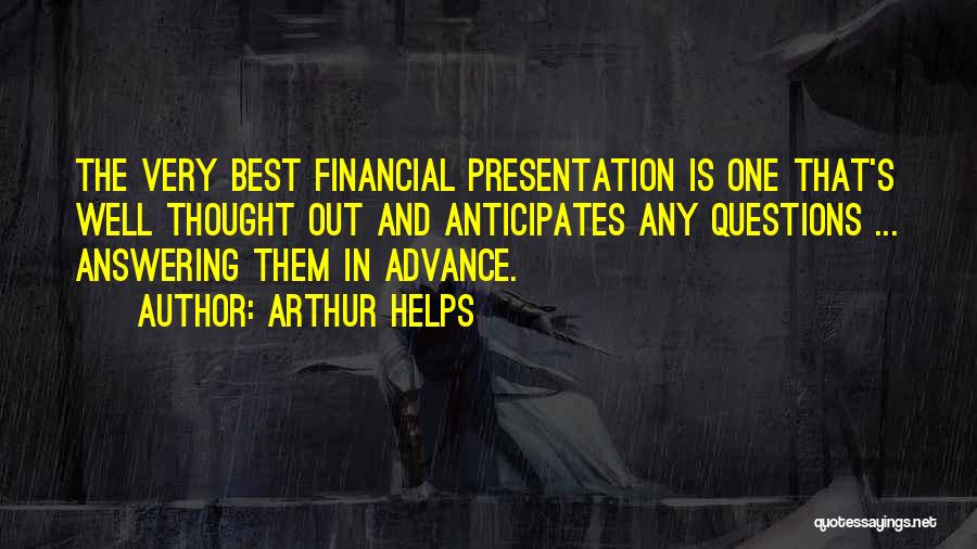 Arthur Helps Quotes 658185