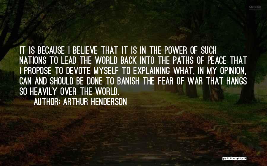 Arthur Henderson Quotes 183657