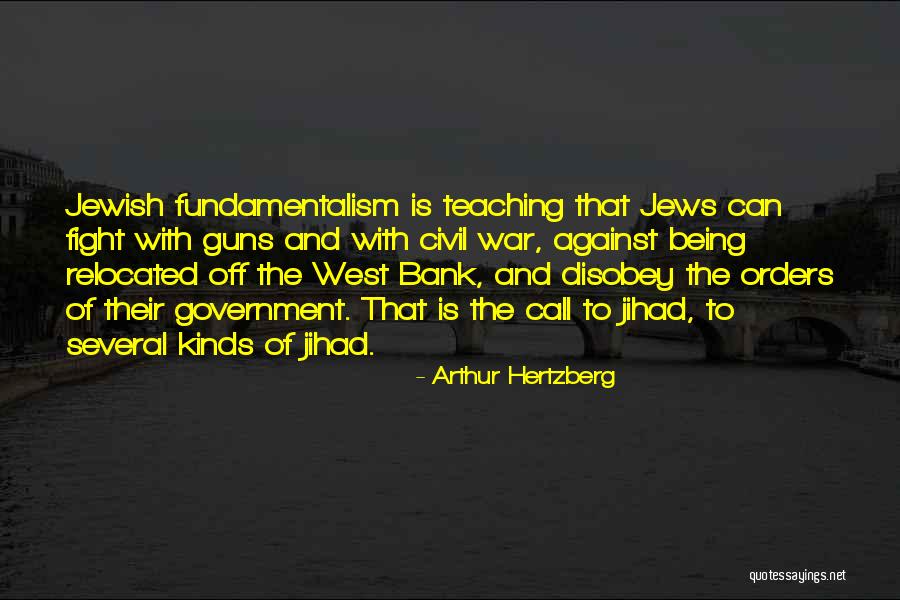 Arthur Hertzberg Quotes 771982