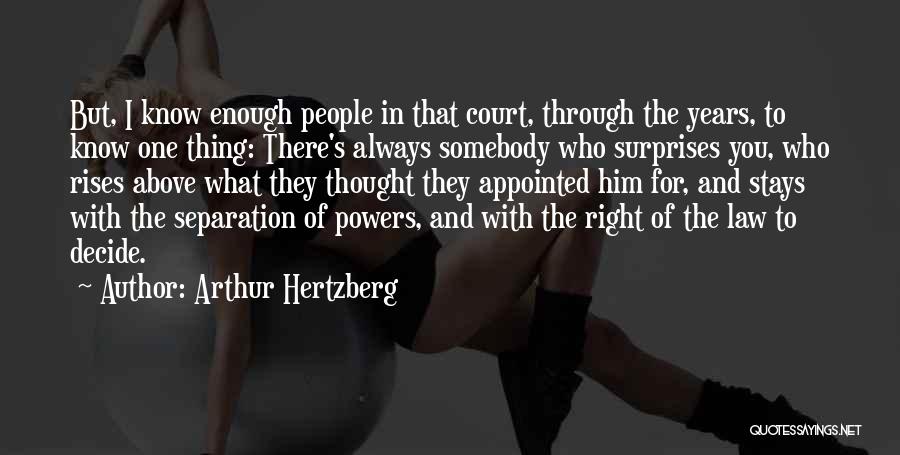 Arthur Hertzberg Quotes 906141