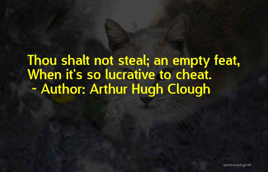 Arthur Hugh Clough Quotes 369833