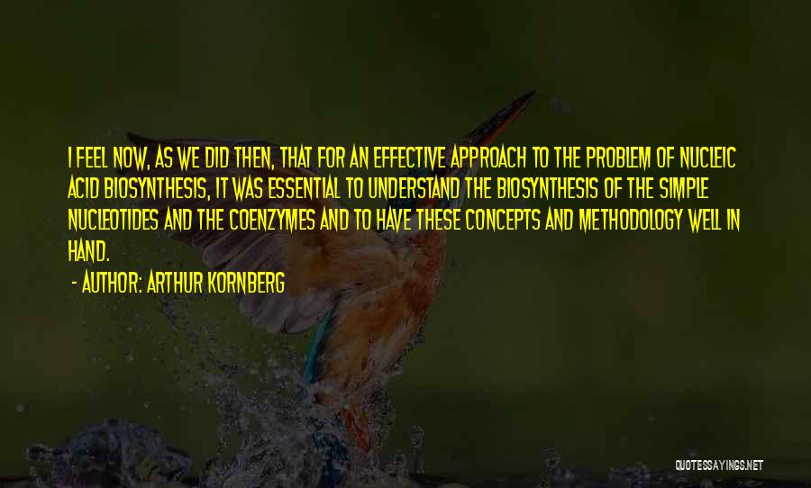 Arthur Kornberg Quotes 417584