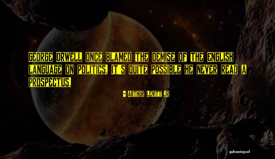 Arthur Levitt Jr Quotes 999820 Arthur Levitt Jr Quotes 999820