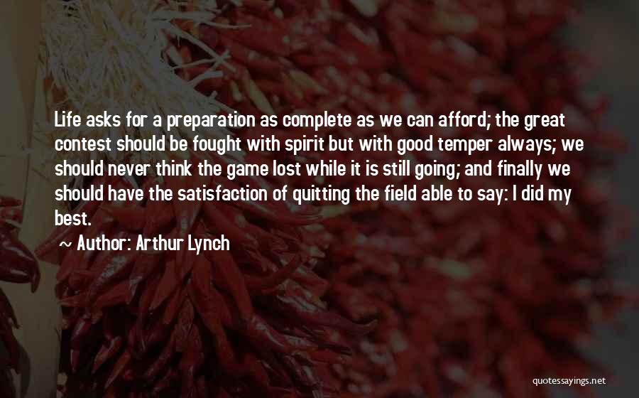 Arthur Lynch Quotes 152090