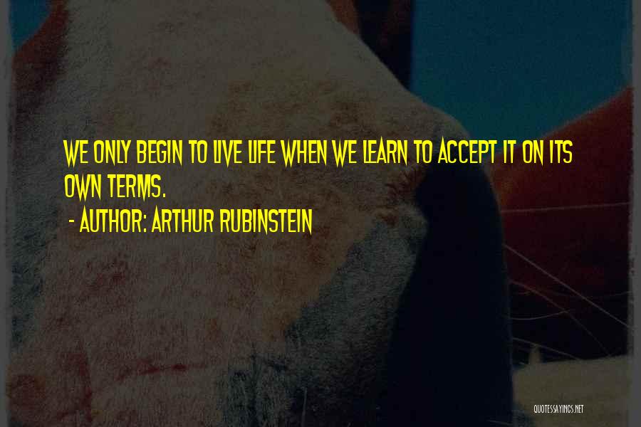 Arthur Rubinstein Quotes 927020