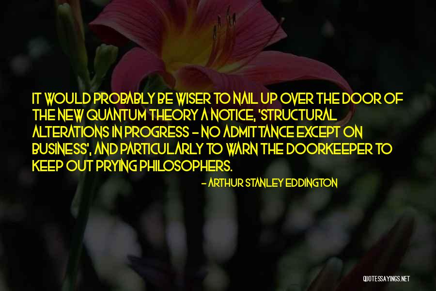 Arthur Stanley Eddington Quotes 863411